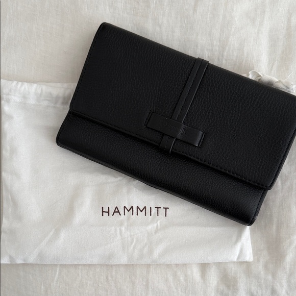 Hammitt Handbags - Hammit Benjamin Trifold Leather Wallet
